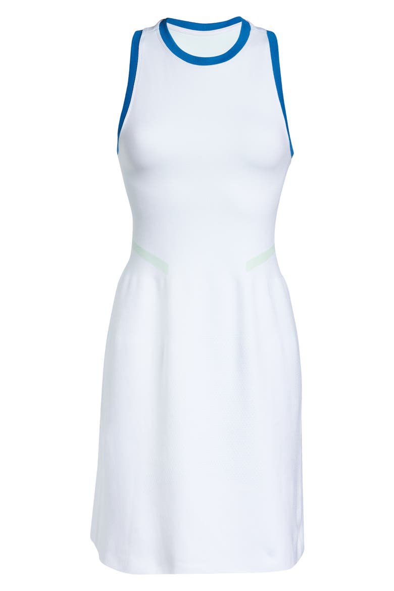 Interval Seamless Workout Minidress, Alternate, color, WHITE