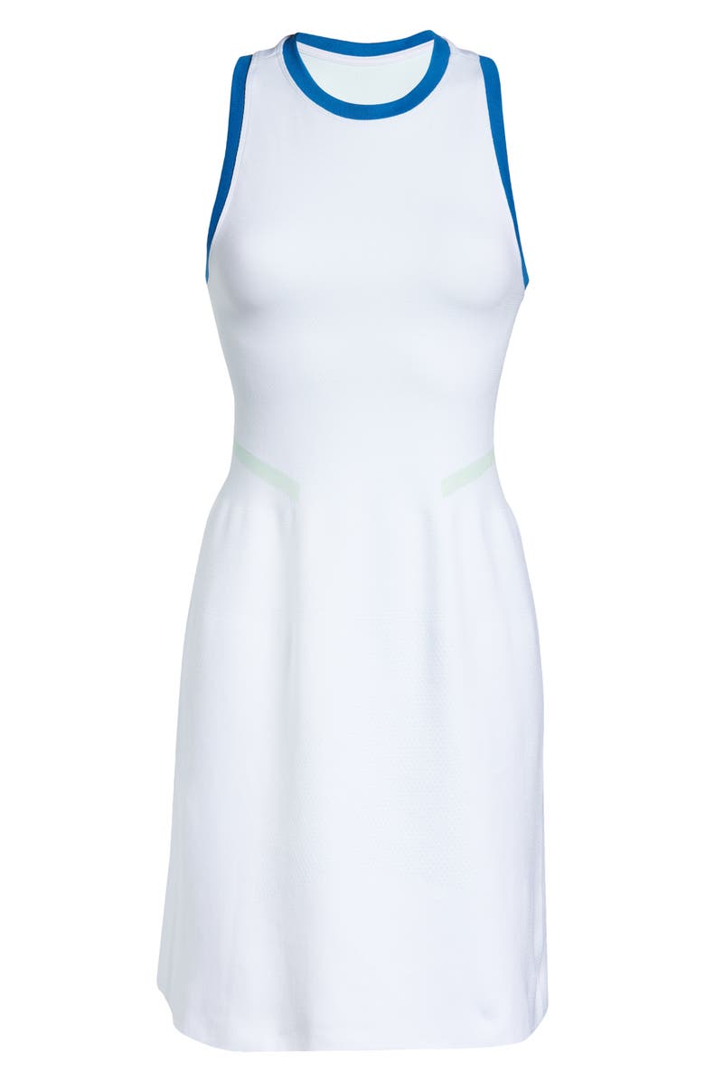 Sweaty Betty Interval Seamless Workout Minidress, Alternate, color, White