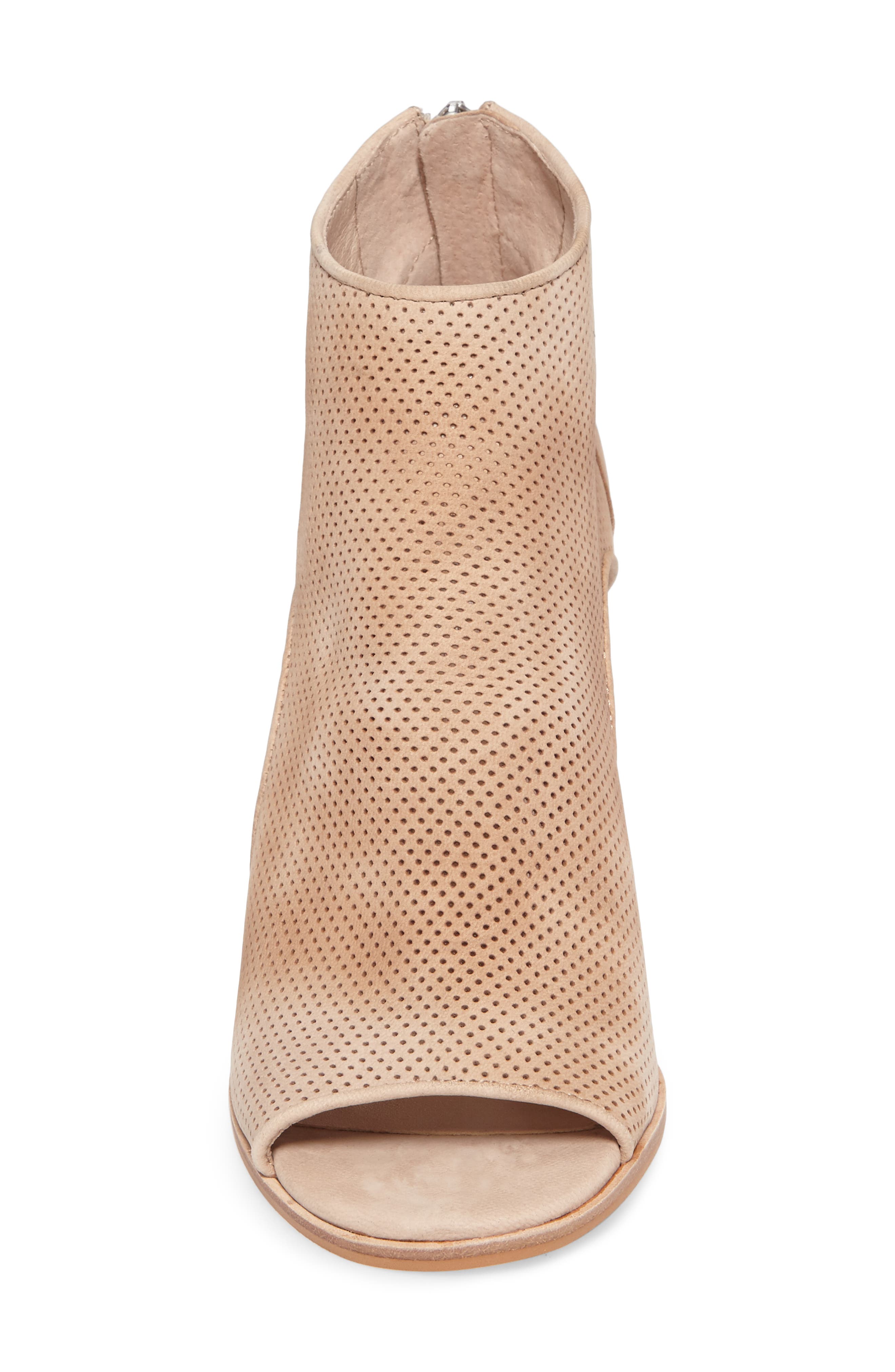Bevina Cutout Bootie, Alternate, color, SHELL LEATHER