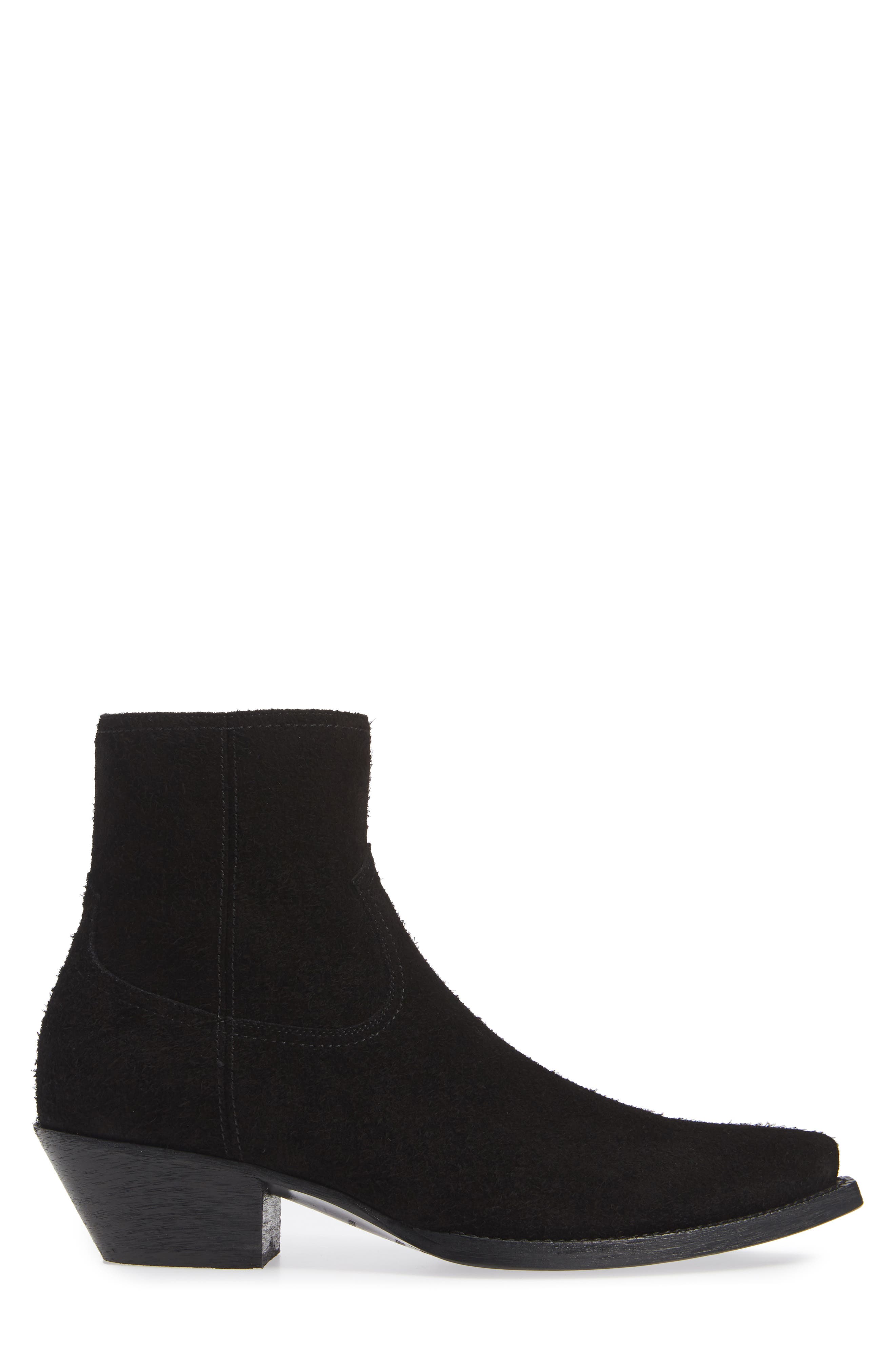 Saint Laurent Lukas 40 Zip Boot, Alternate, color, 