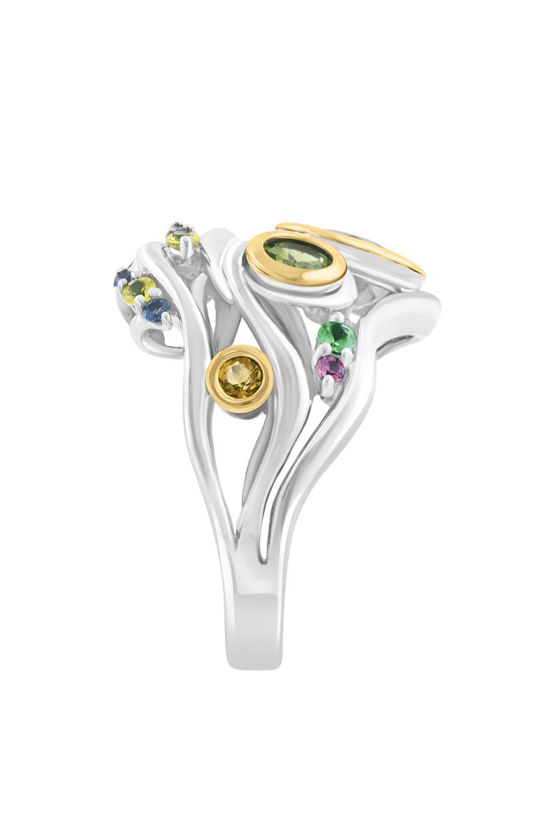 EFFY Bezel Set Gemstone Cluster Ring, Alternate, color, Blue