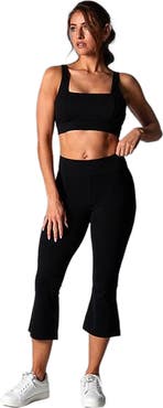 Tavi High Waisted Crop Flare Legging