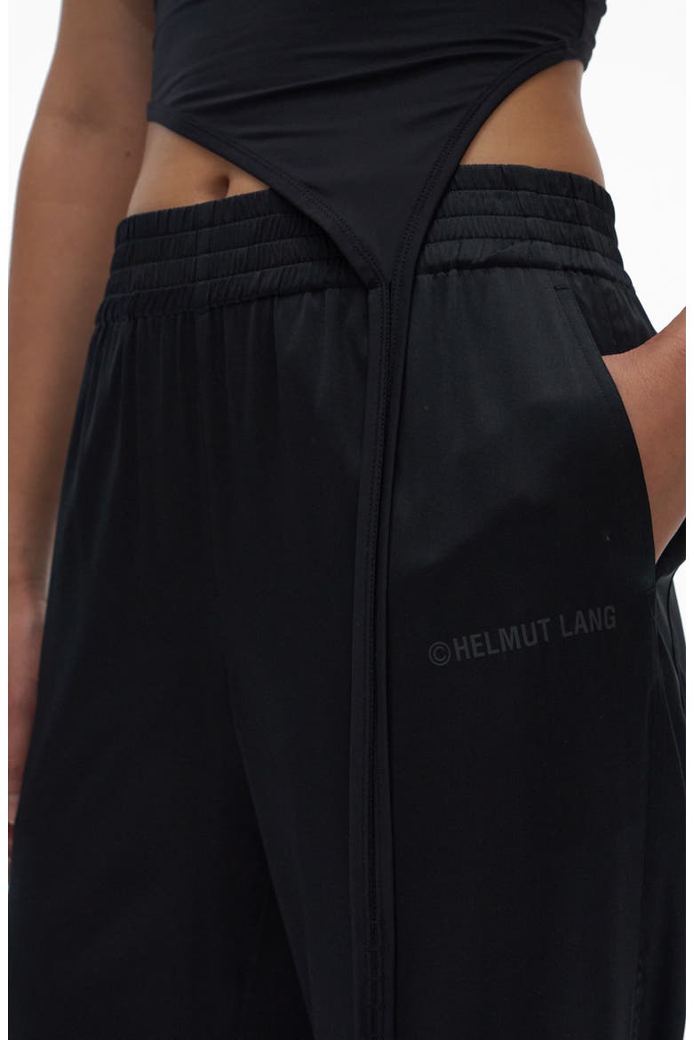 Stretch Silk Pants, Alternate, color, BLACK