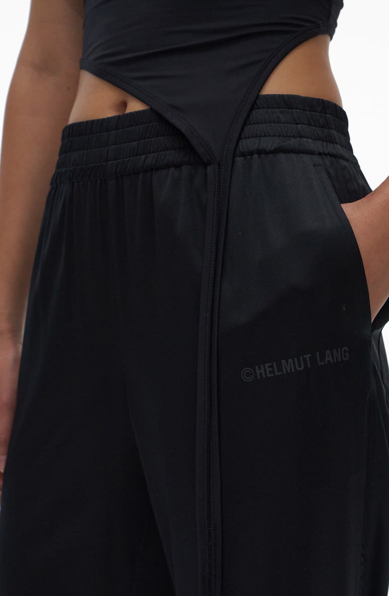 Helmut Lang Stretch Silk Pants, Alternate, color, 