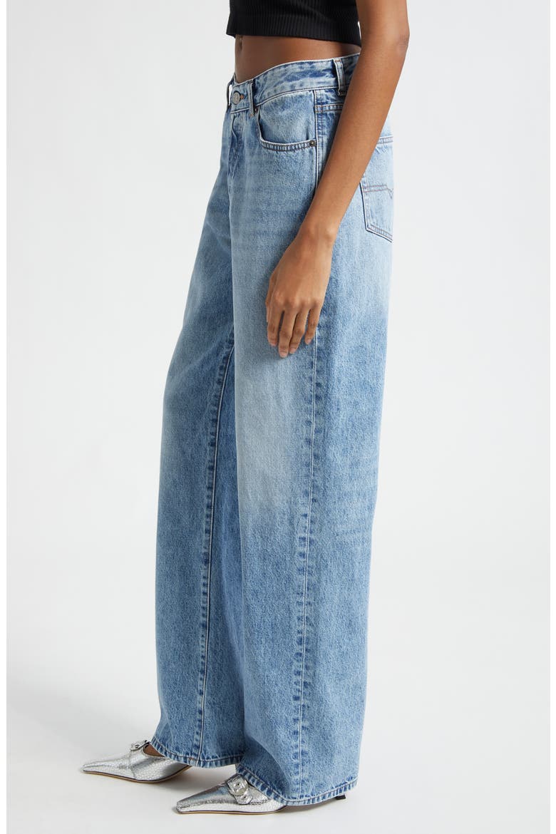 1971 D-Sent High Waist Straight Leg Jeans, Alternate, color, DENIM