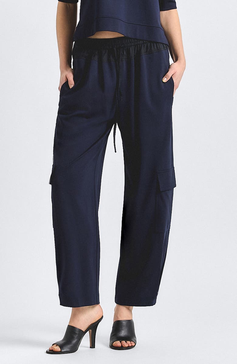 Derek Lam 10 Crosby Kamarica Cargo Pants, Main, color, Dark Navy