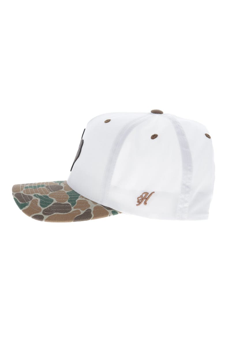 Men's HOOey  White/Camo Dallas Cowboys State Adjustable Trucker Hat, Alternate, color, White