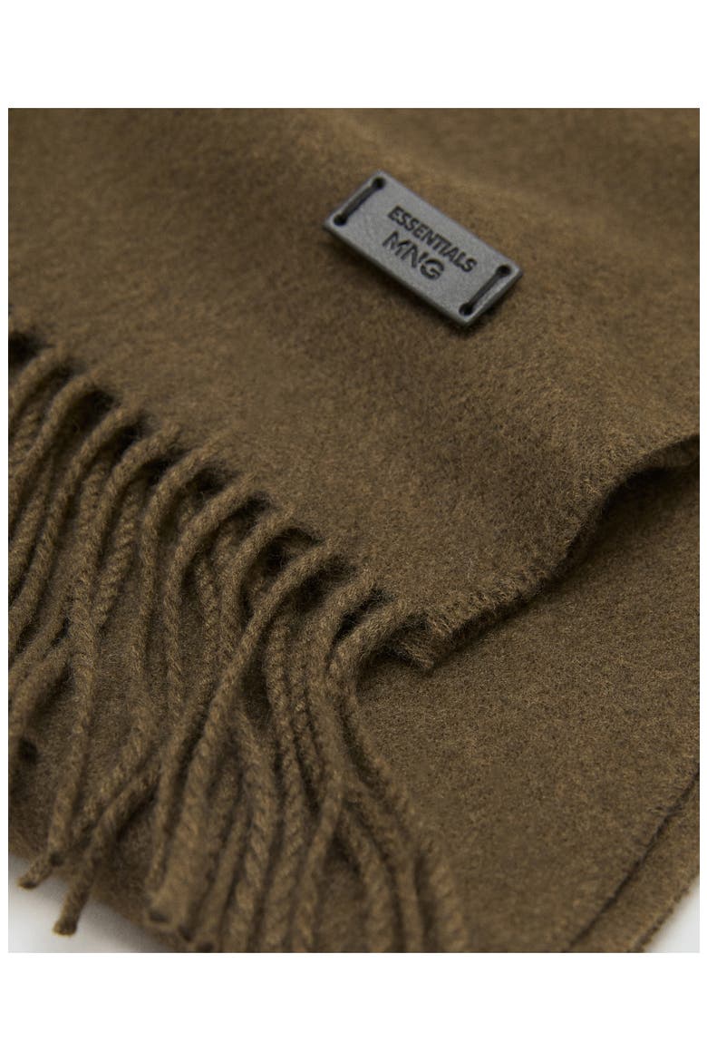 Fringe Scarf, Alternate, color, KHAKI GREEN