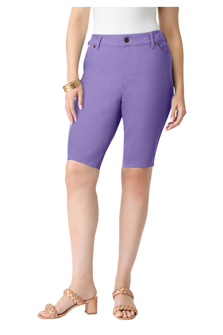 Plus Size 24/7 Bermuda Short, Main, color, VINTAGE LAVENDER