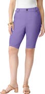 Roaman's Plus Size 24/7 Stretch Bermuda Short