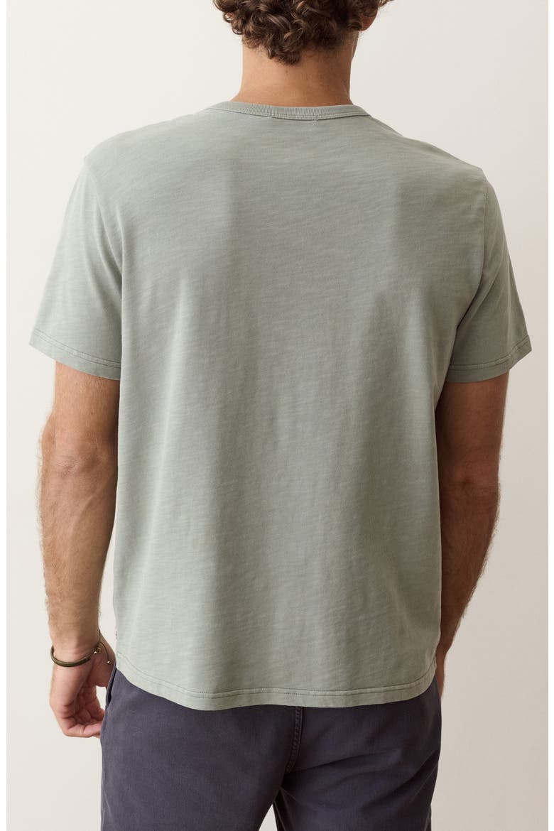 Luxe Slub Pocket T-Shirt, Alternate, color, ICEBERG GREEN