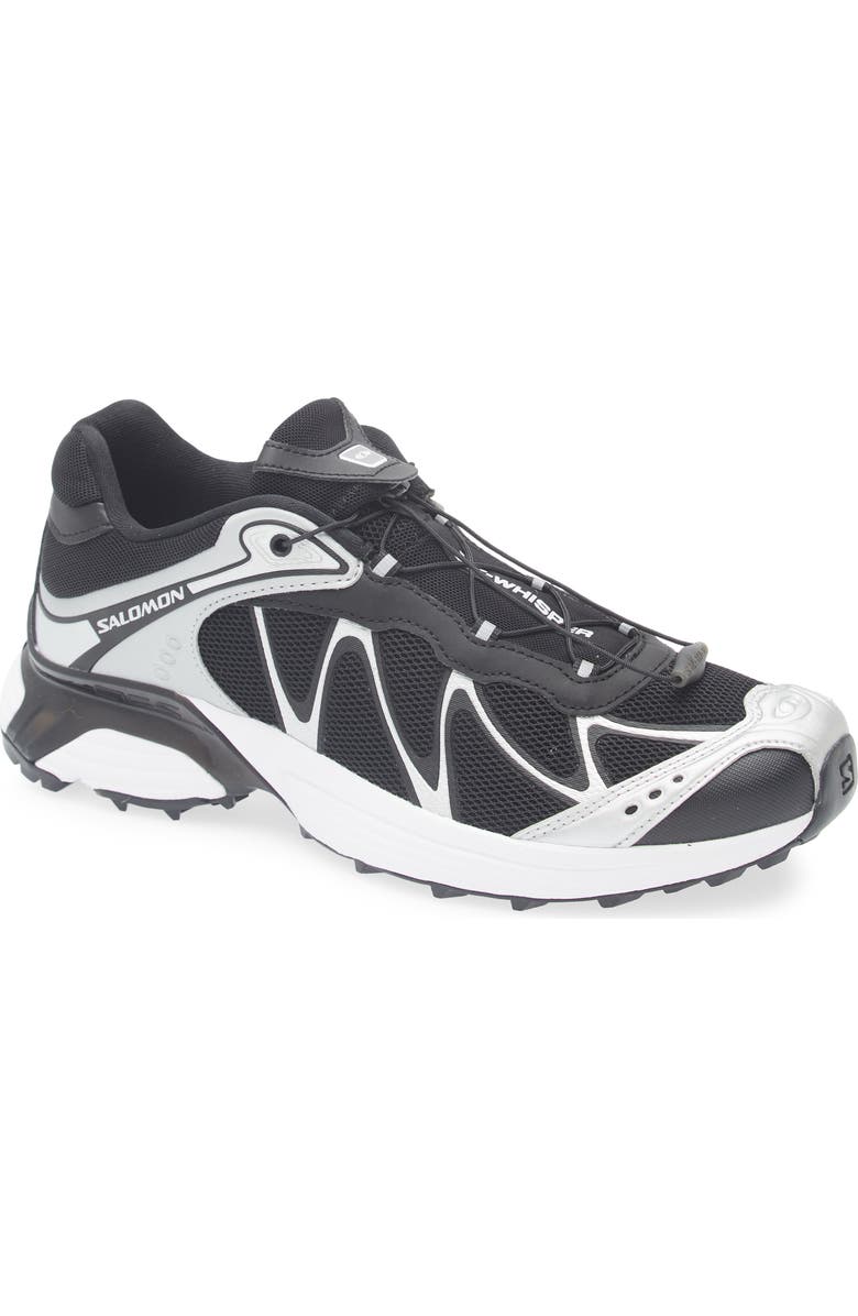 Salomon Gender Inclusive XT-Whisper Sneaker, Main, color, Black/ Silver/ White