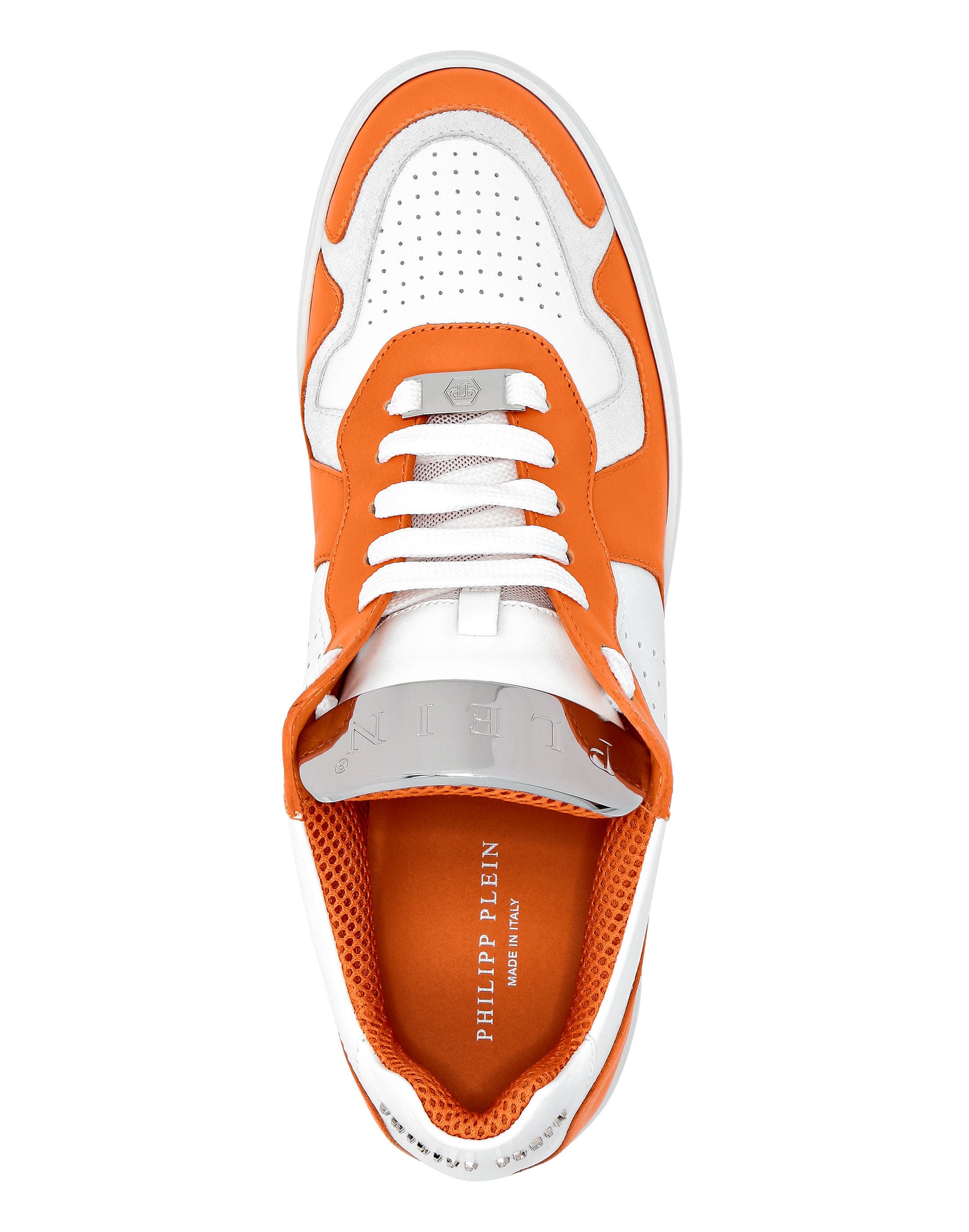 Lo-Top Sneakers Stripes Unisex, Alternate, color, orange