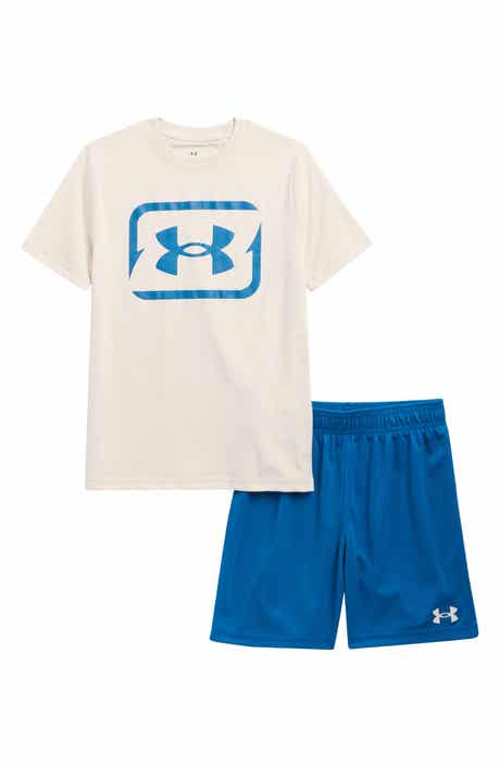 Under Armour Kids' Fish Hooks Logo Graphic T-Shirt & Shorts Set
