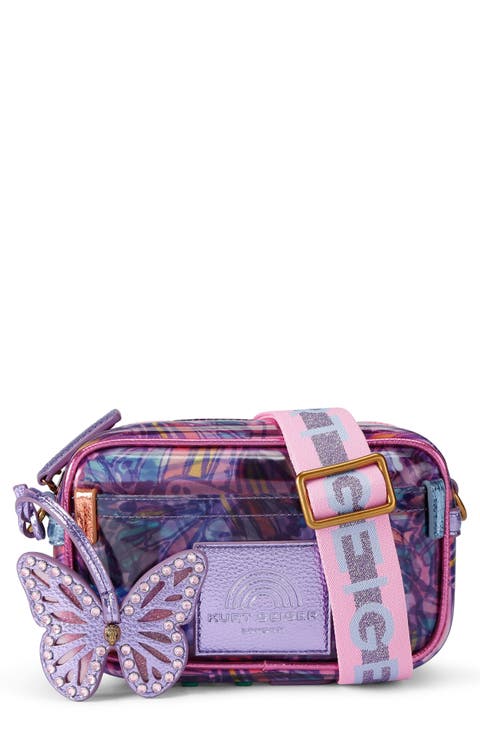 Small Southbank Vinyl Clear Camera Crossbody Bag
