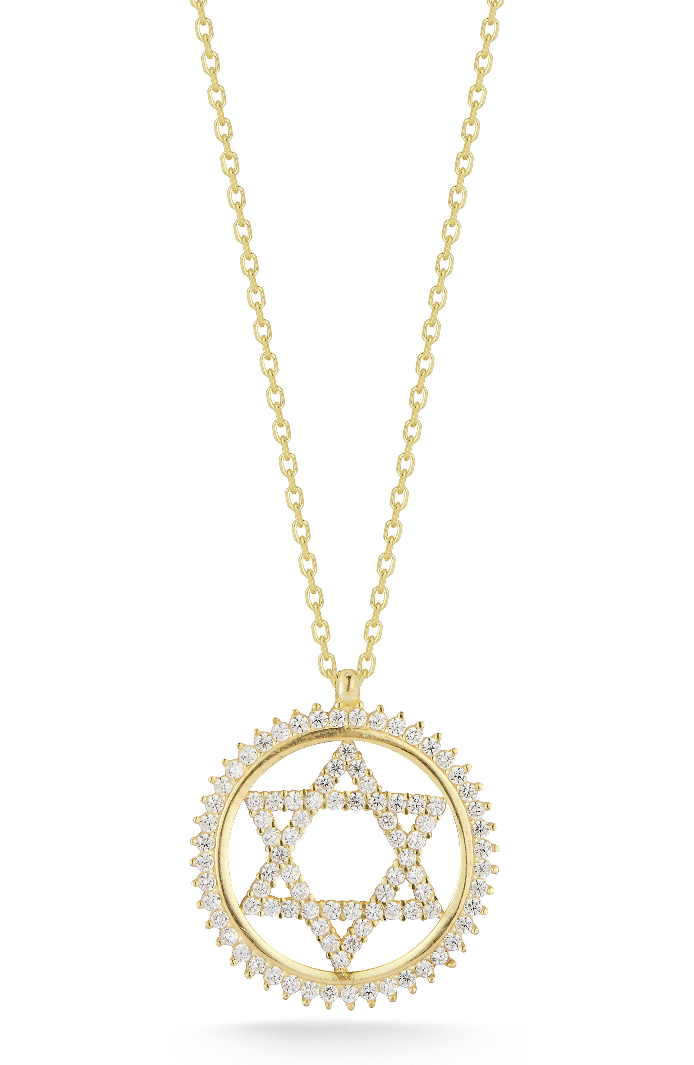 Star of David Pendant Necklace