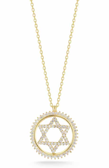 Star of David Pendant Necklace