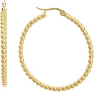 Juvell Beaded Hoop Earrings