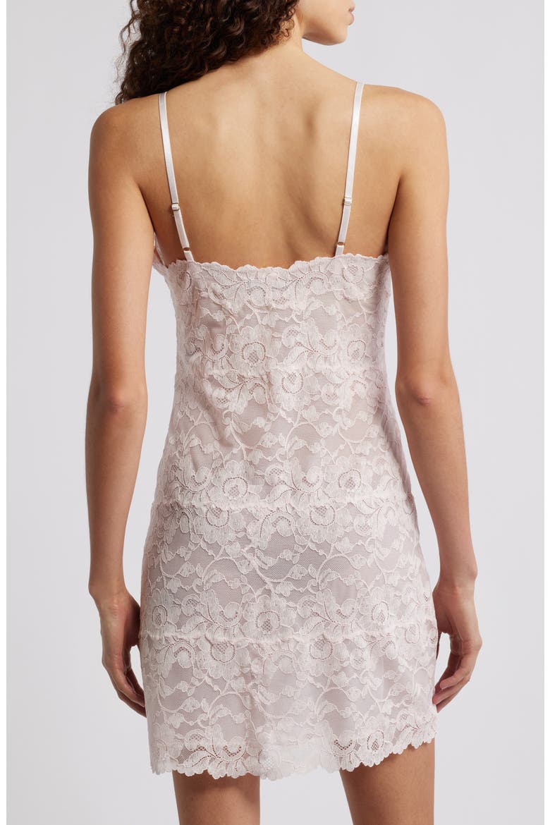 Peony Lace Chemise, Alternate, color, PINK