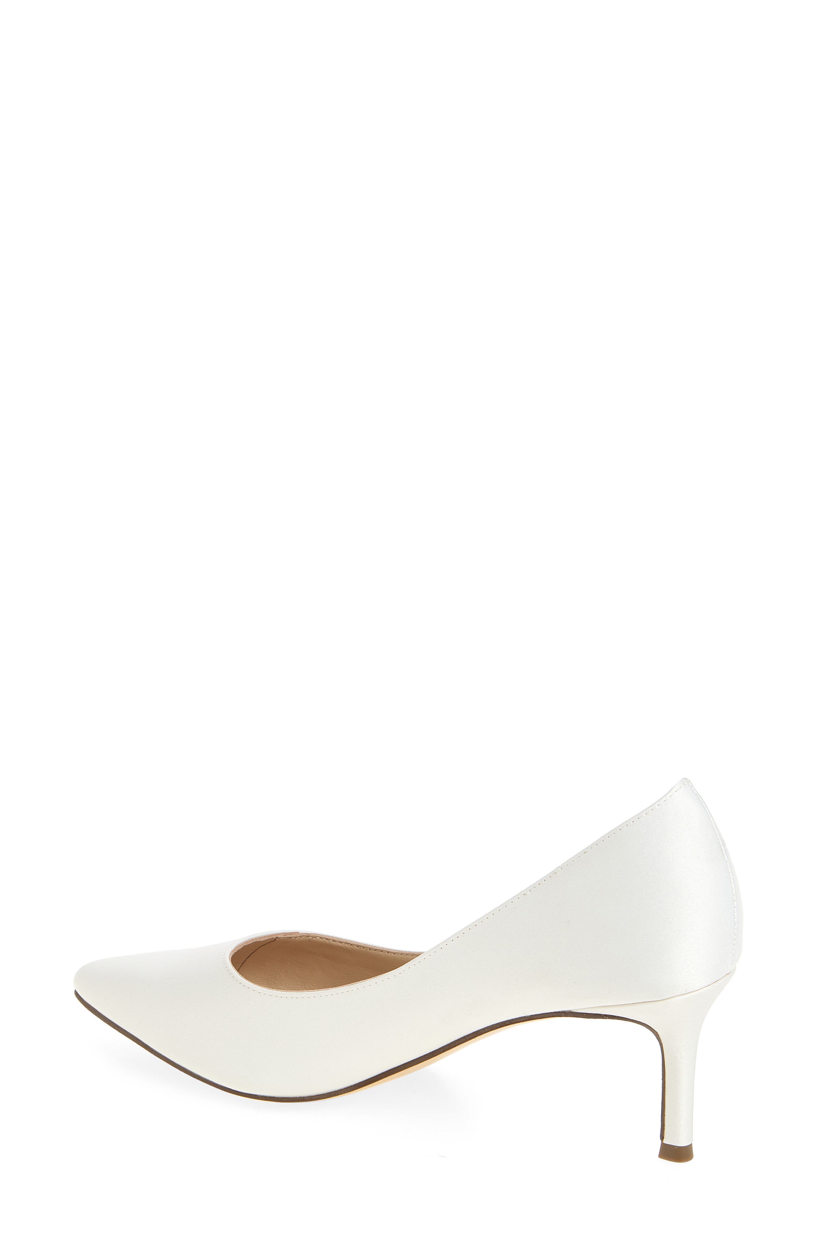 Nina Pointed Toe Pump, Alternate, color, Ivory