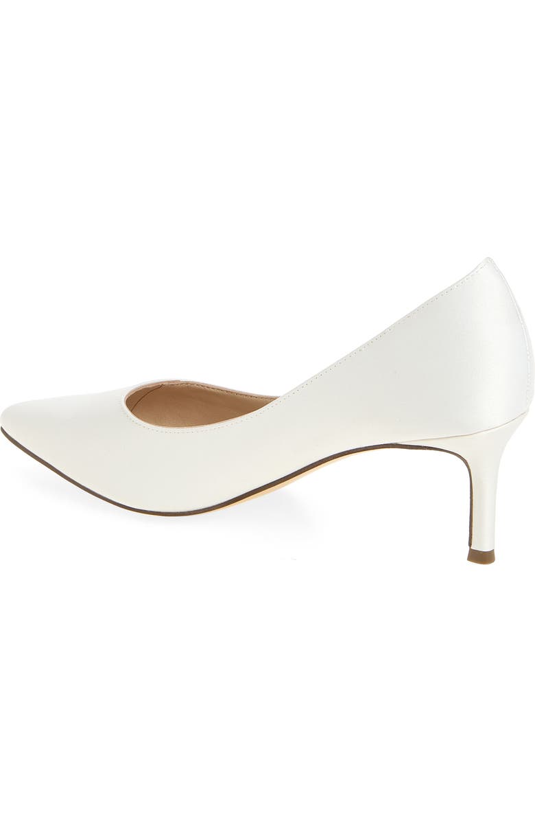 Nina Pointed Toe Pump, Alternate, color, Ivory