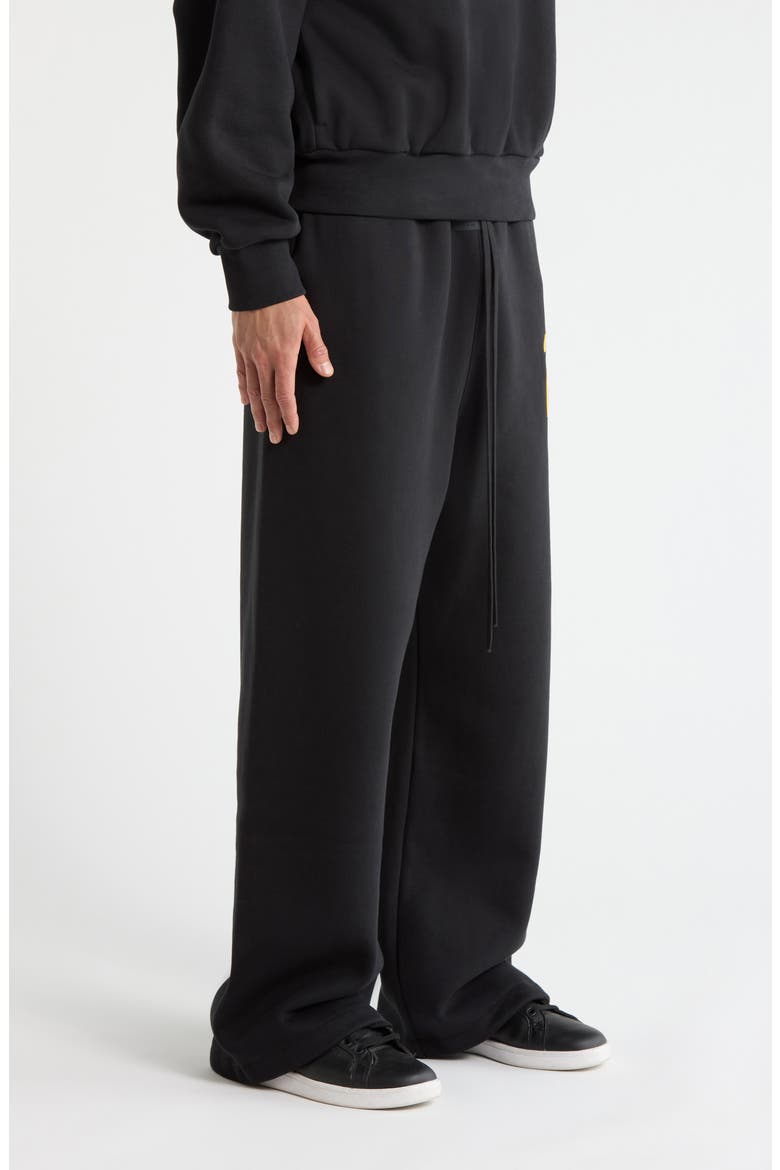 Lounge Core Fleece Wide Leg Sweatpants, Alternate, color, VINTAGE BLACK