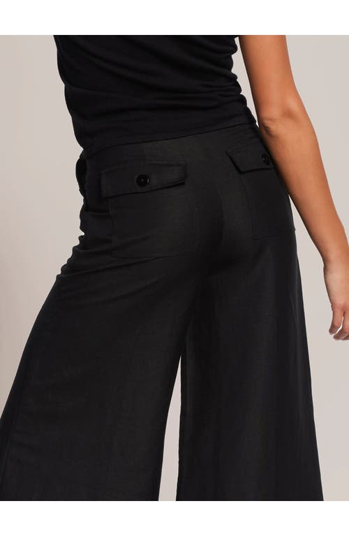 Tori Richard Sunshine Linen Maybelle Pant In Black