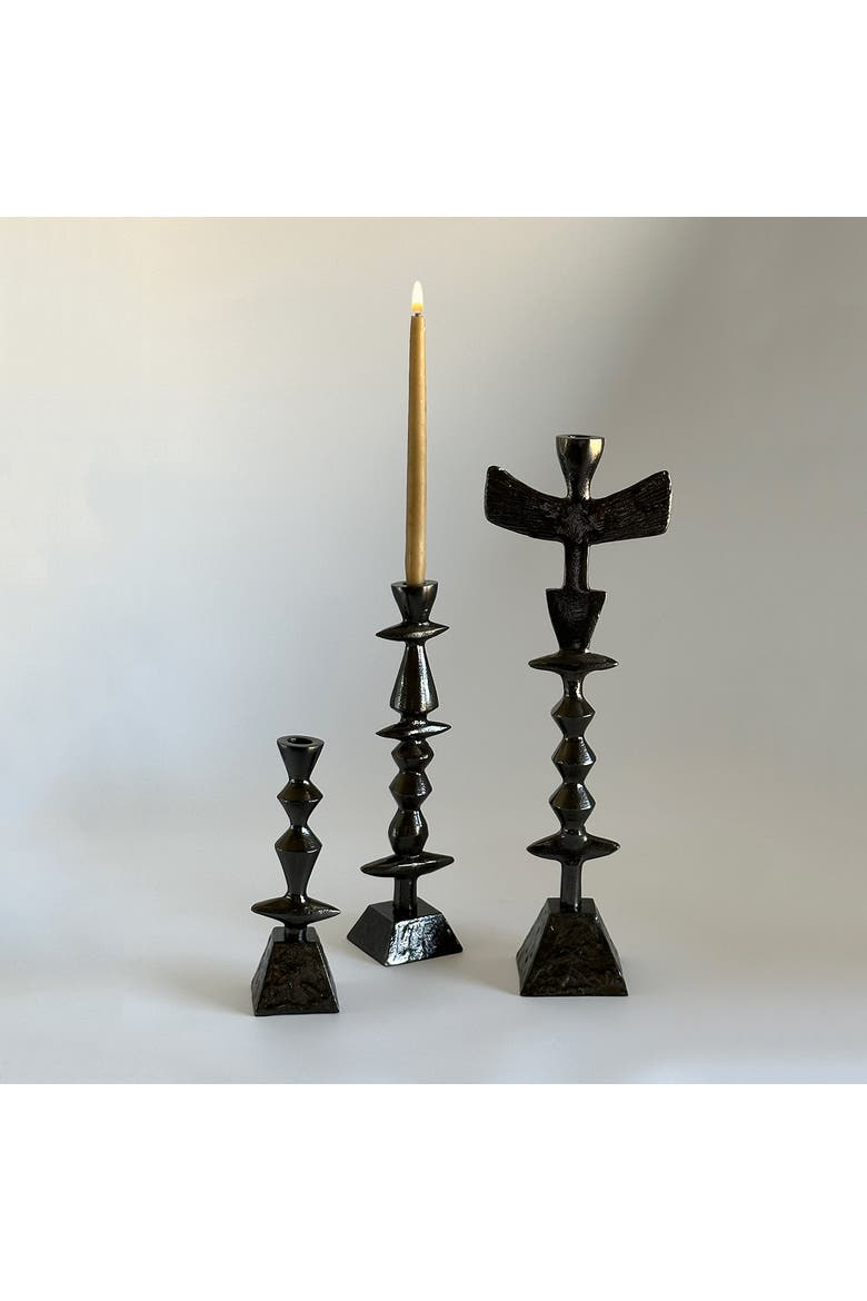 Candleholder, Alternate, color, Bronze
