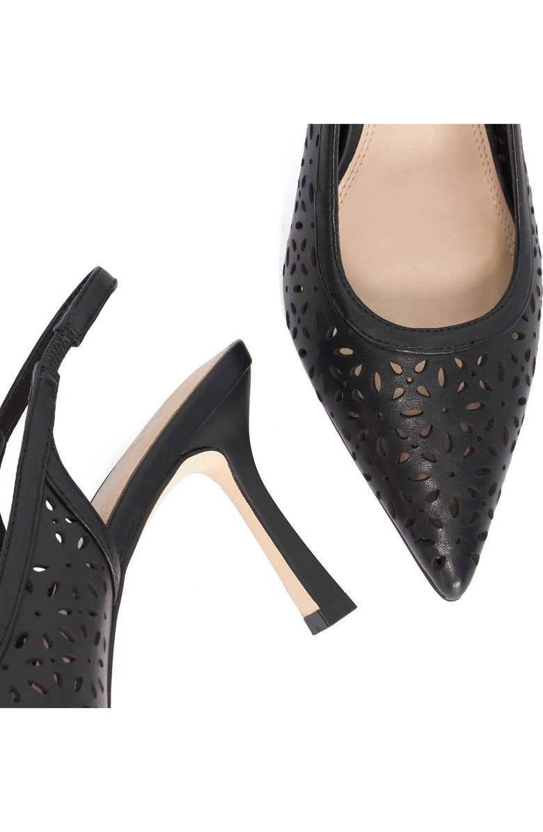 Dune London Corfu Perforated Slingback Pump, Alternate, color,