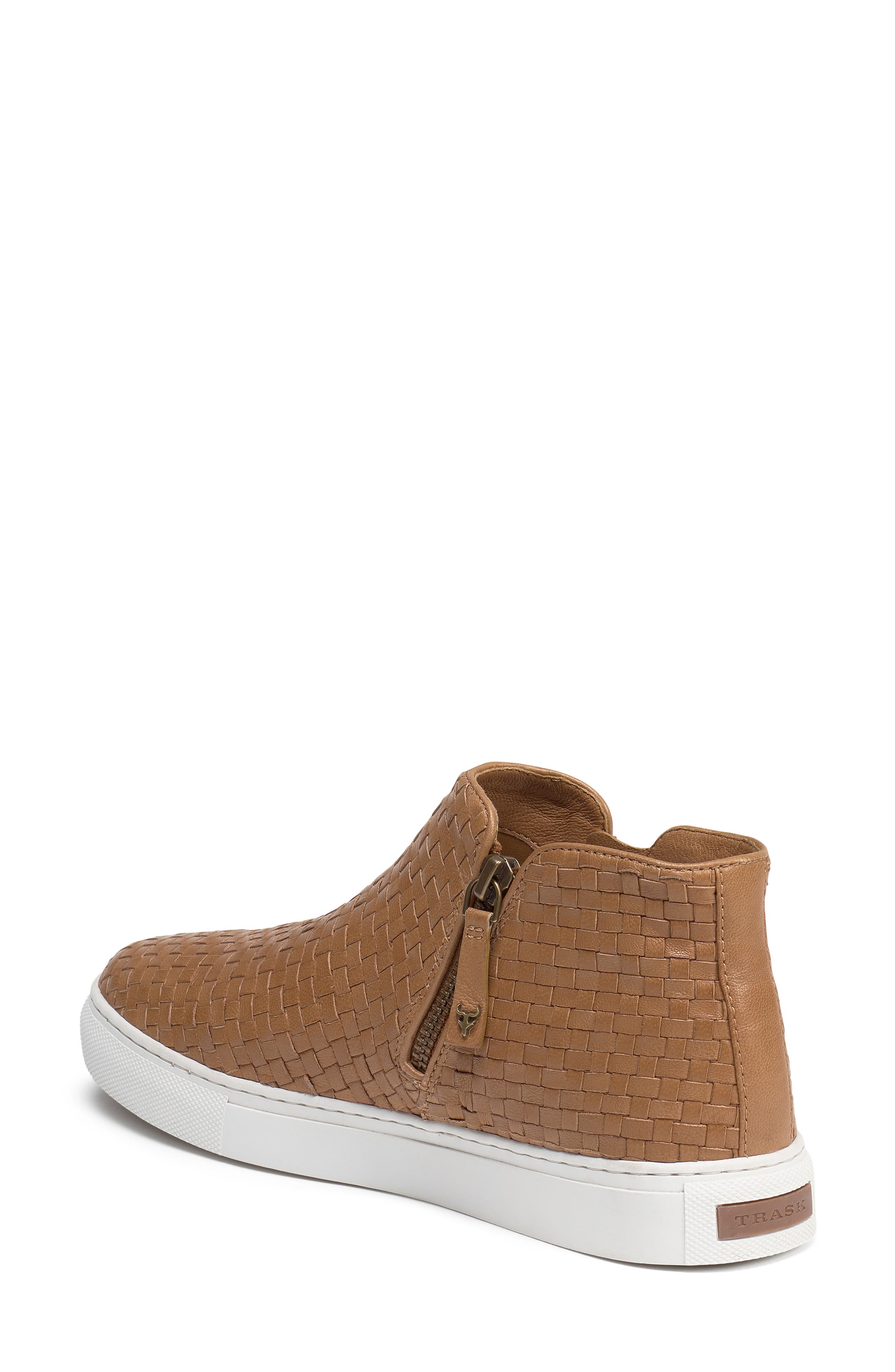 Trask Lora Woven Sneaker Bootie, Alternate, color, 