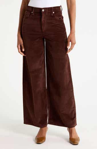 Serena High Waist Wide Leg Corduroy Jeans