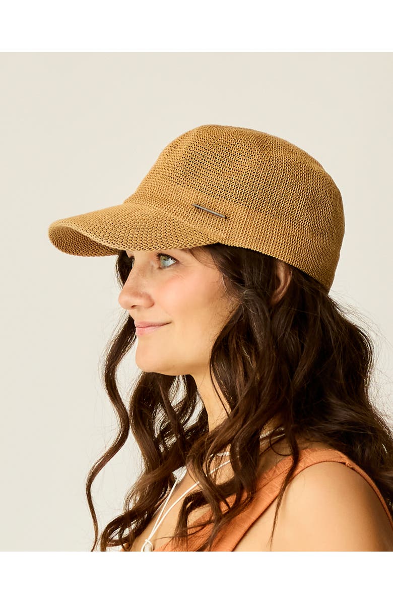 Carve Designs Straw Baseball Cap, Alternate, color, Natural