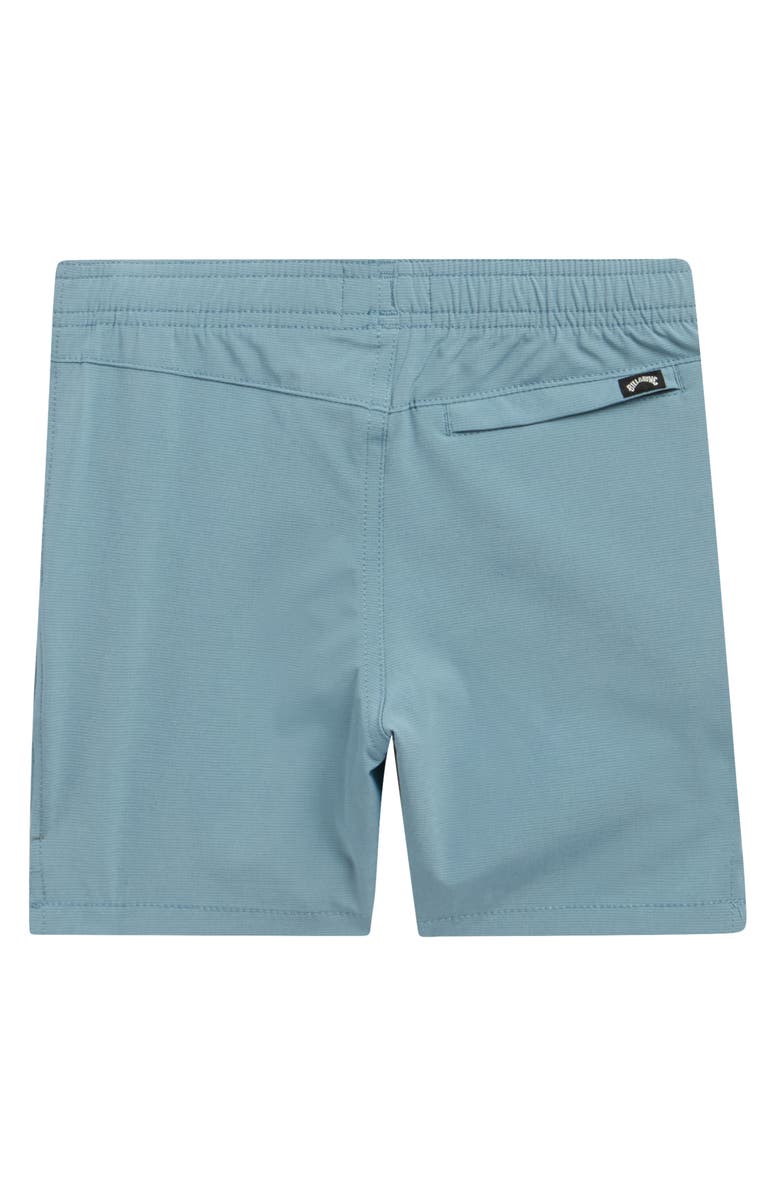 Billabong Kids' Crossfire Water Repellent Shorts, Alternate, color, Washed Blue Heathe