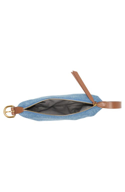 Rag & Bone Small Mercer Denim Hobo Bag In Denim