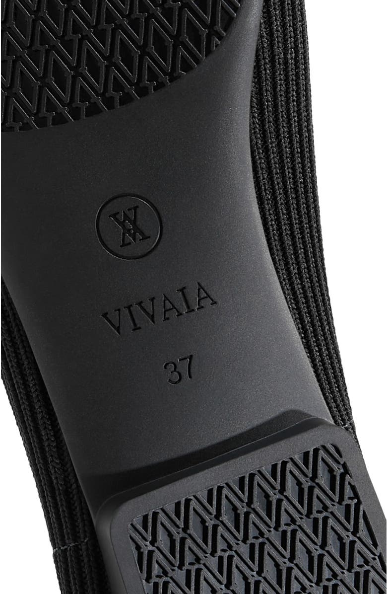 VIVAIA Margot Mary-Jane Square-Toe Ballet Flats, Alternate, color, Black