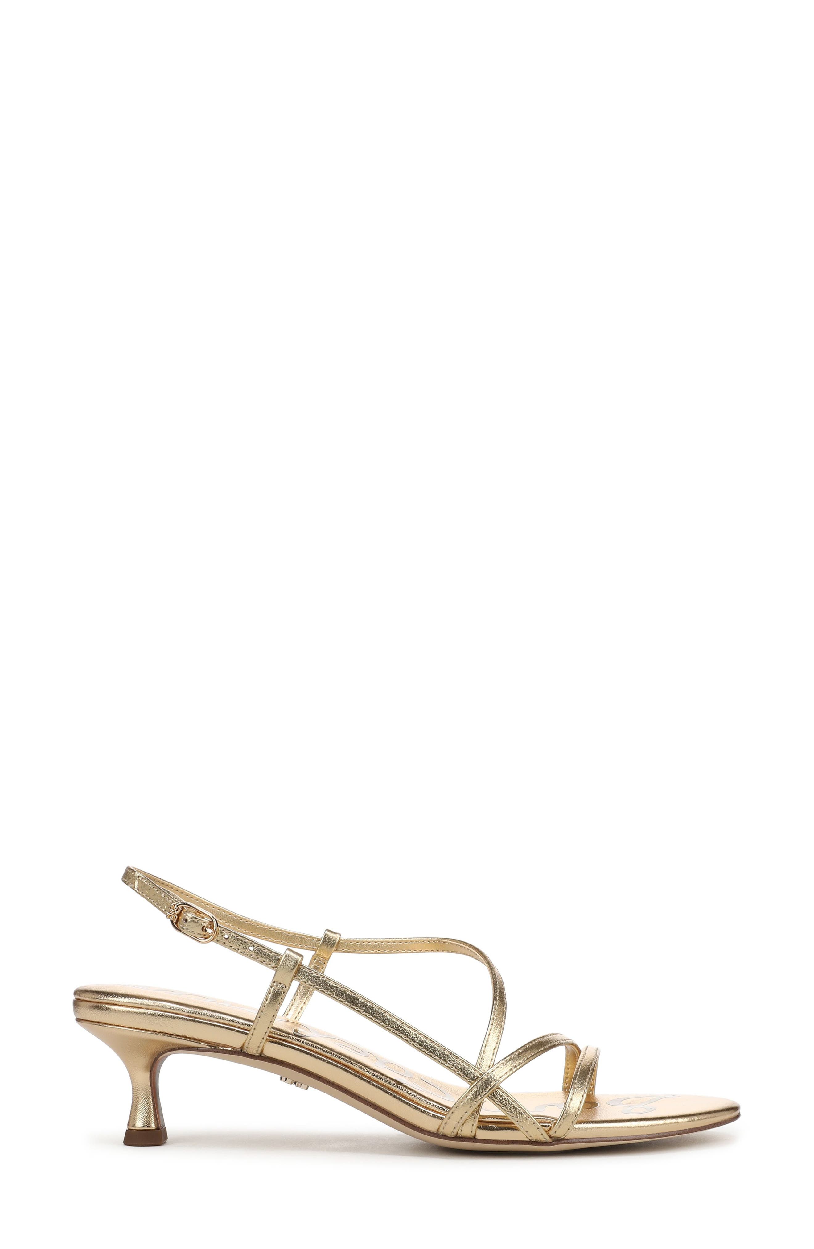 Женские сандалии Sam Edelman Cora Slingback Kitten Heel Sandal — фото 3