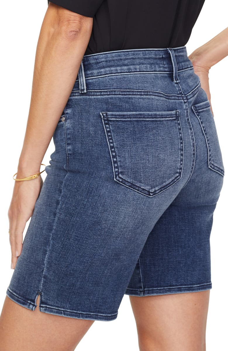 NYDJ Ella Side Slit Denim Shorts, Alternate, color, 