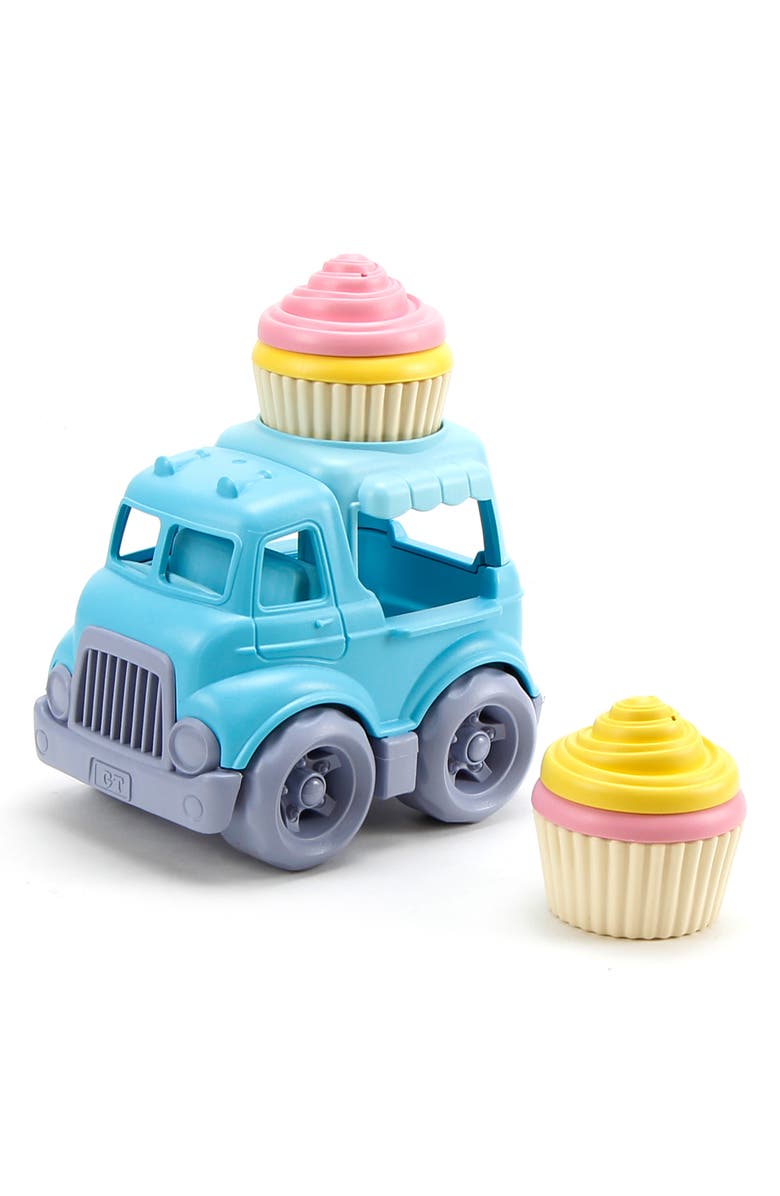 Green Toys Cupcake Truck Toy Set, Alternate, color, Light Blue