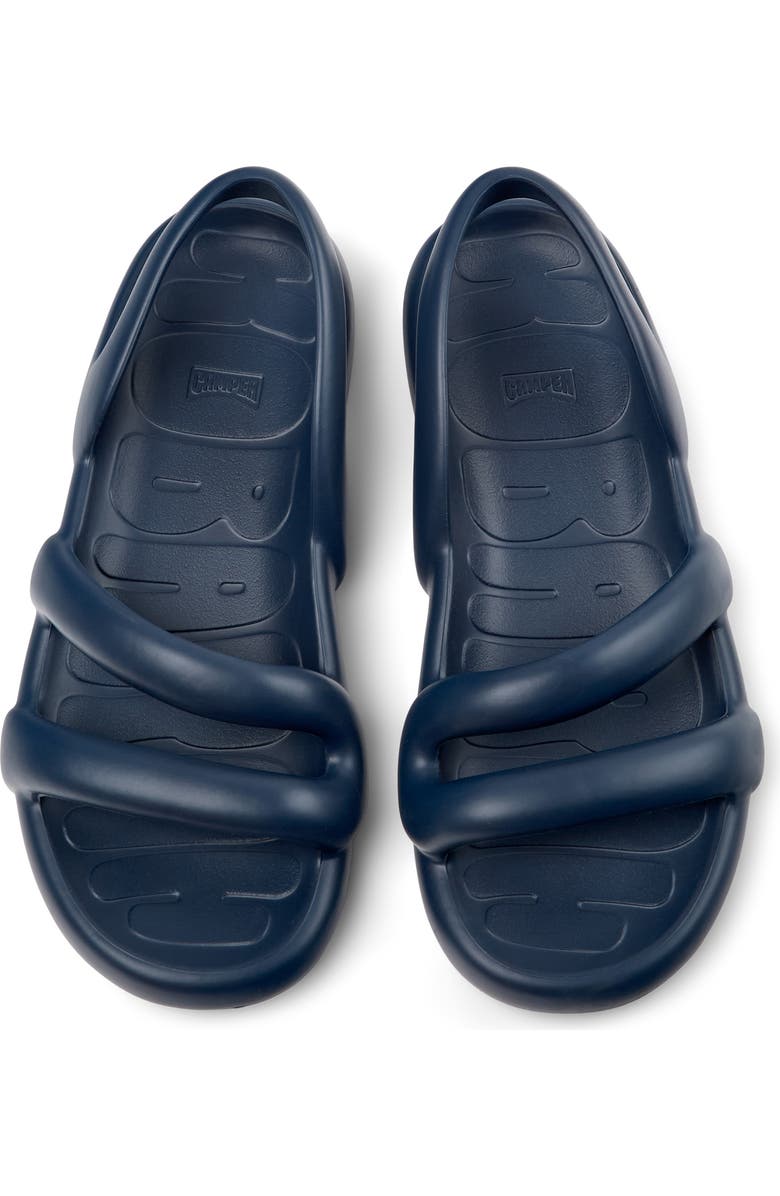 Camper Kobarah Flat Slingback Sandal, Alternate, color, Navy