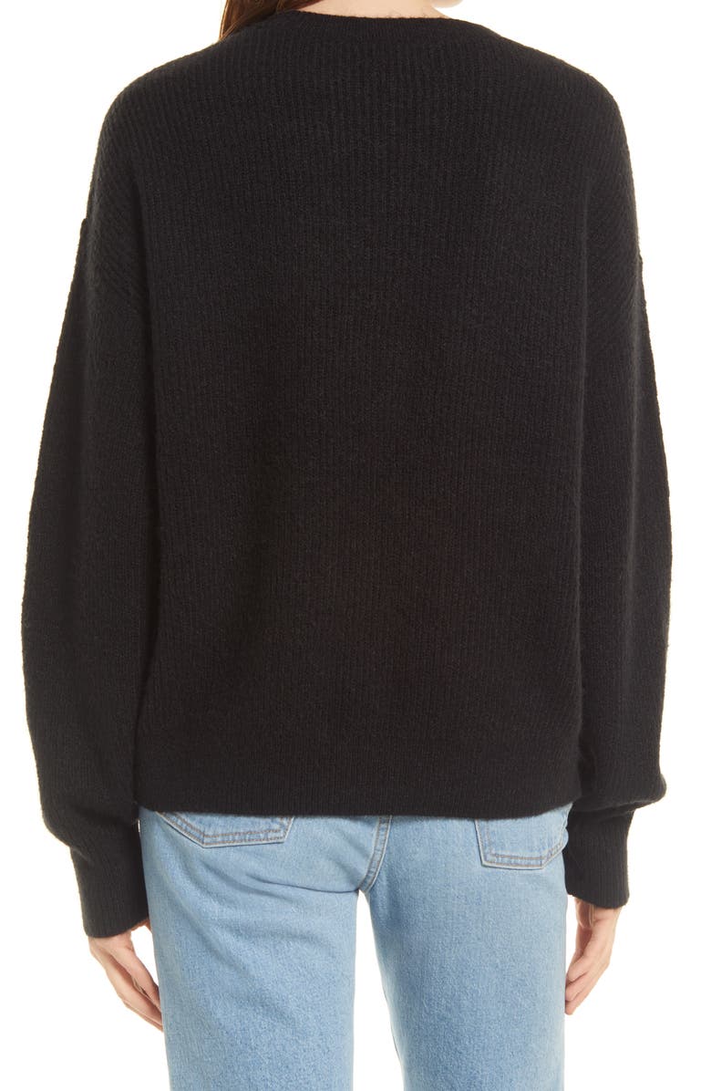 Open Edit Crewneck Sweater, Alternate, color,