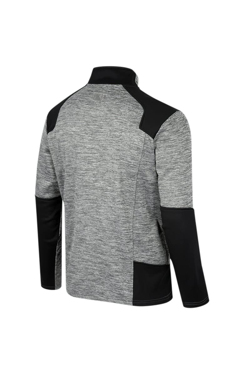 COLOSSEUM Men's Colosseum Gray Ole Miss Rebels Silberman Color Block Full-Zip Jacket, Alternate, color, 