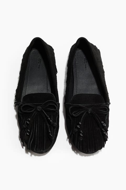 Fringed Loafers