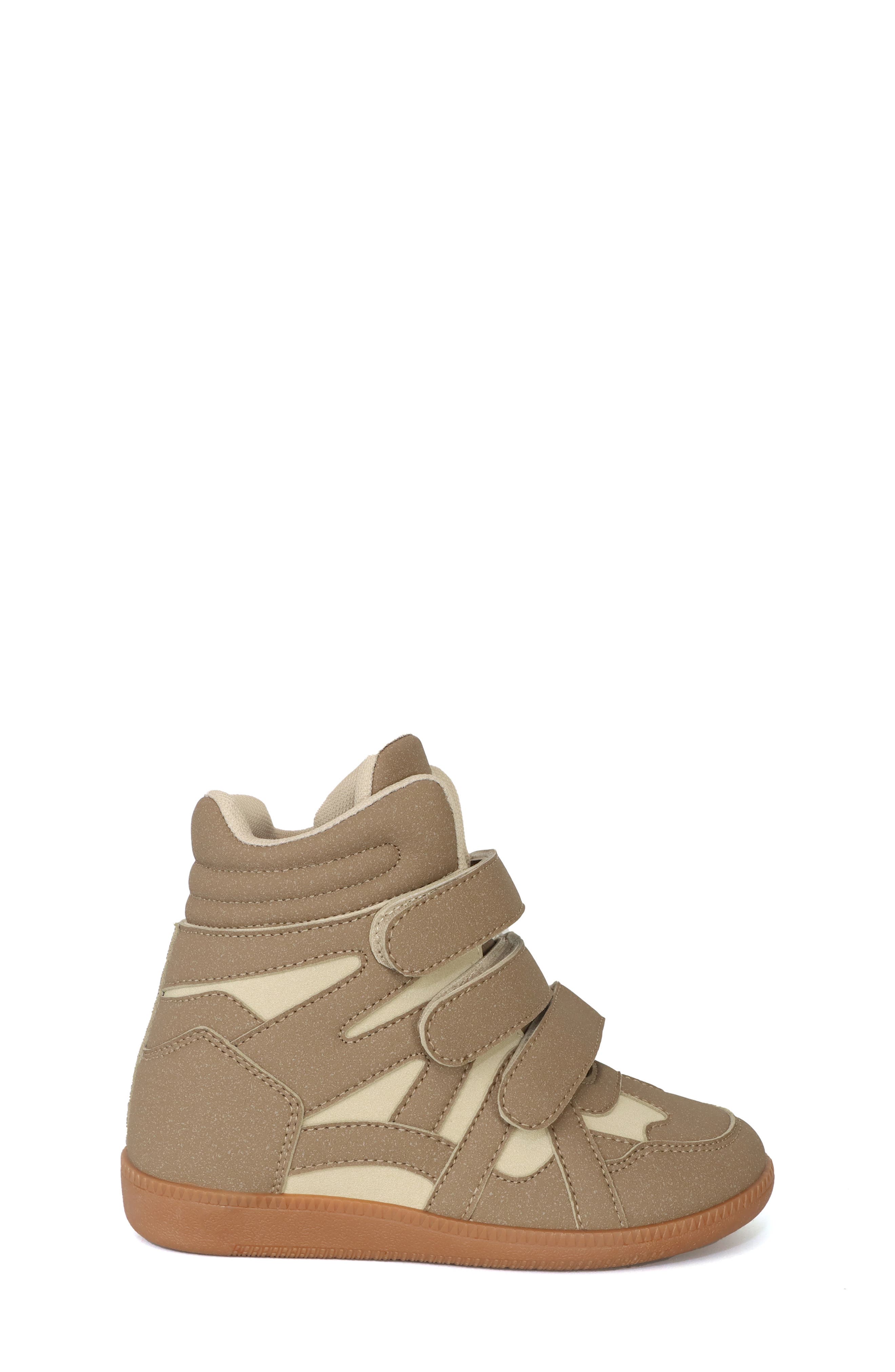 Kids' Slater Strappy Wedge Sneaker, Alternate, color, BEIGE