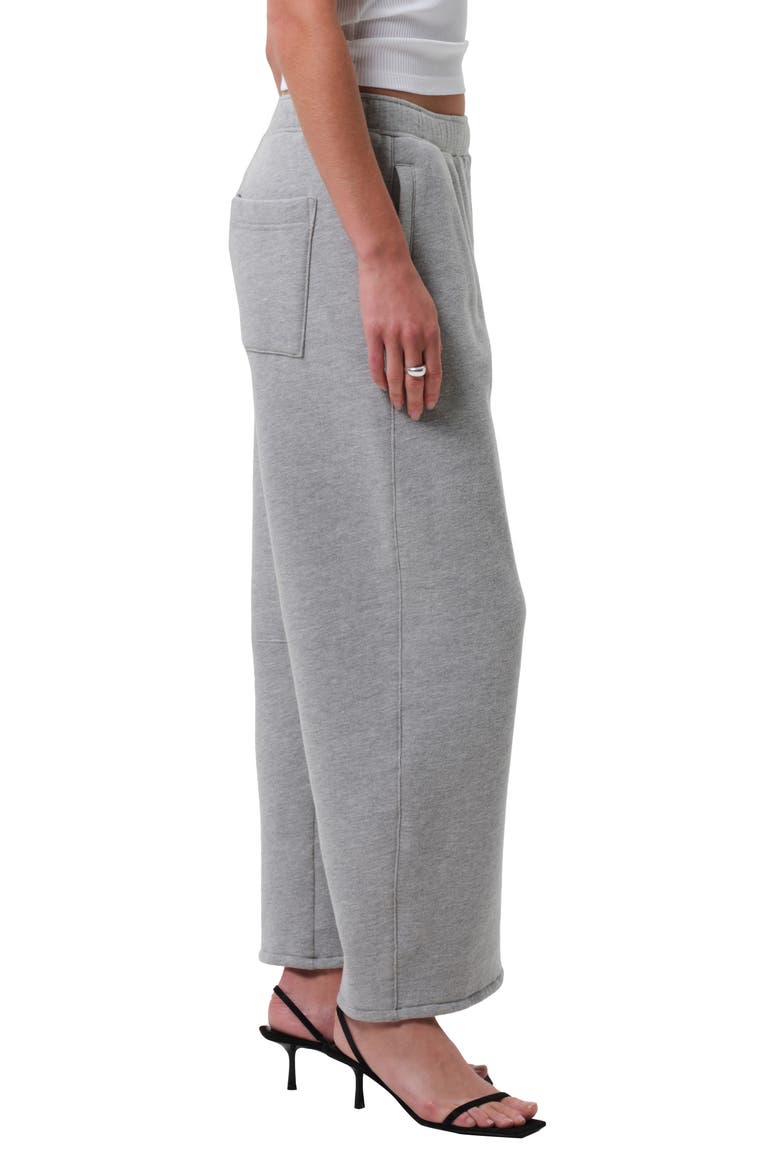Miro Cotton Blend Sweatpants, Alternate, color, HEATHER GREY L