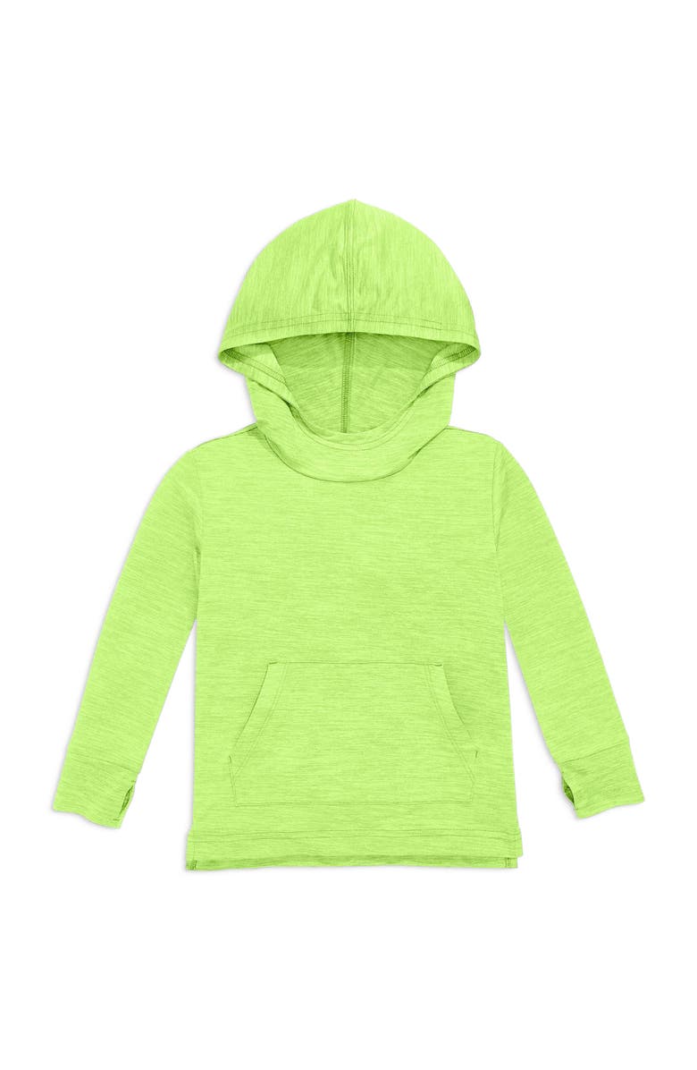 Primary Kids Staycool Pullover Hoodie, Main, color, Lime