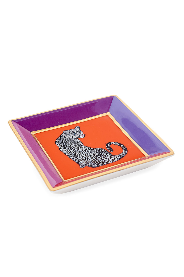 Safari Square Tray, Alternate, color, Orange