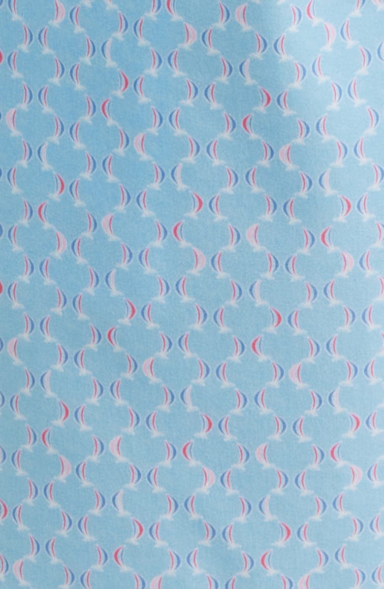 Peter Millar Wind in Your Sails Swim Trunks, Alternate, color, Seaport Blue