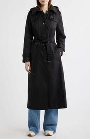 London Fog Cotton Blend Trench Coat