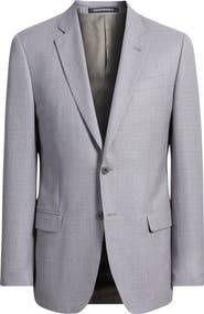 Emporio Armani Light Purple Virgin Wool Sport Coat