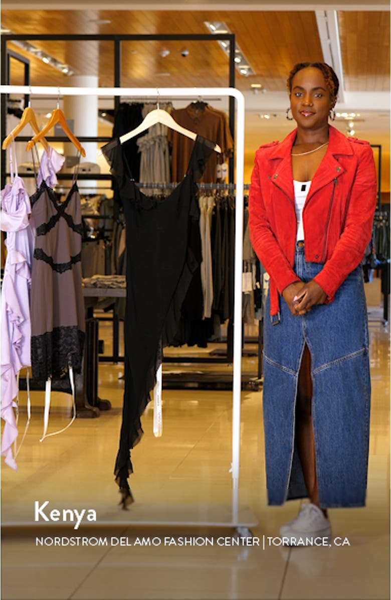 Asymmetric Chiffon Minidress, sales video thumbnail